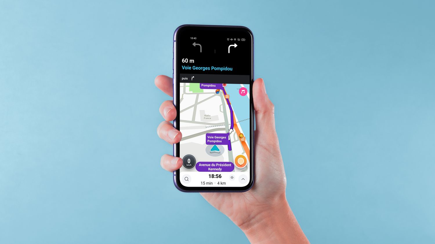 Hyviä uutisia: Waze antaa sinun nyt ajaa autoa kuunnellen omia ohjeitasi.