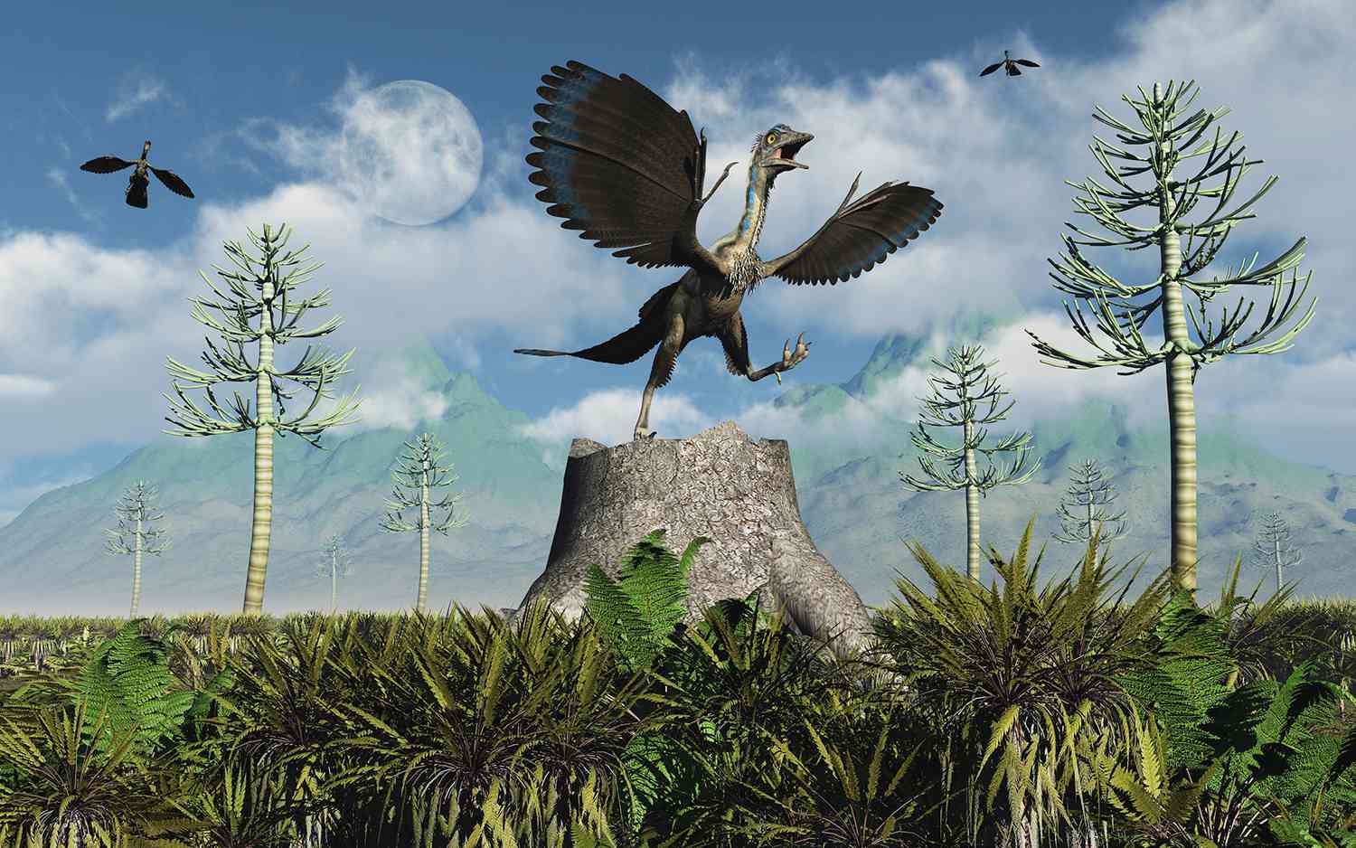Eläin, joka eli maalla, mutta valitsi ilman: Archaeopteryx ei ollut vain dinosaurus